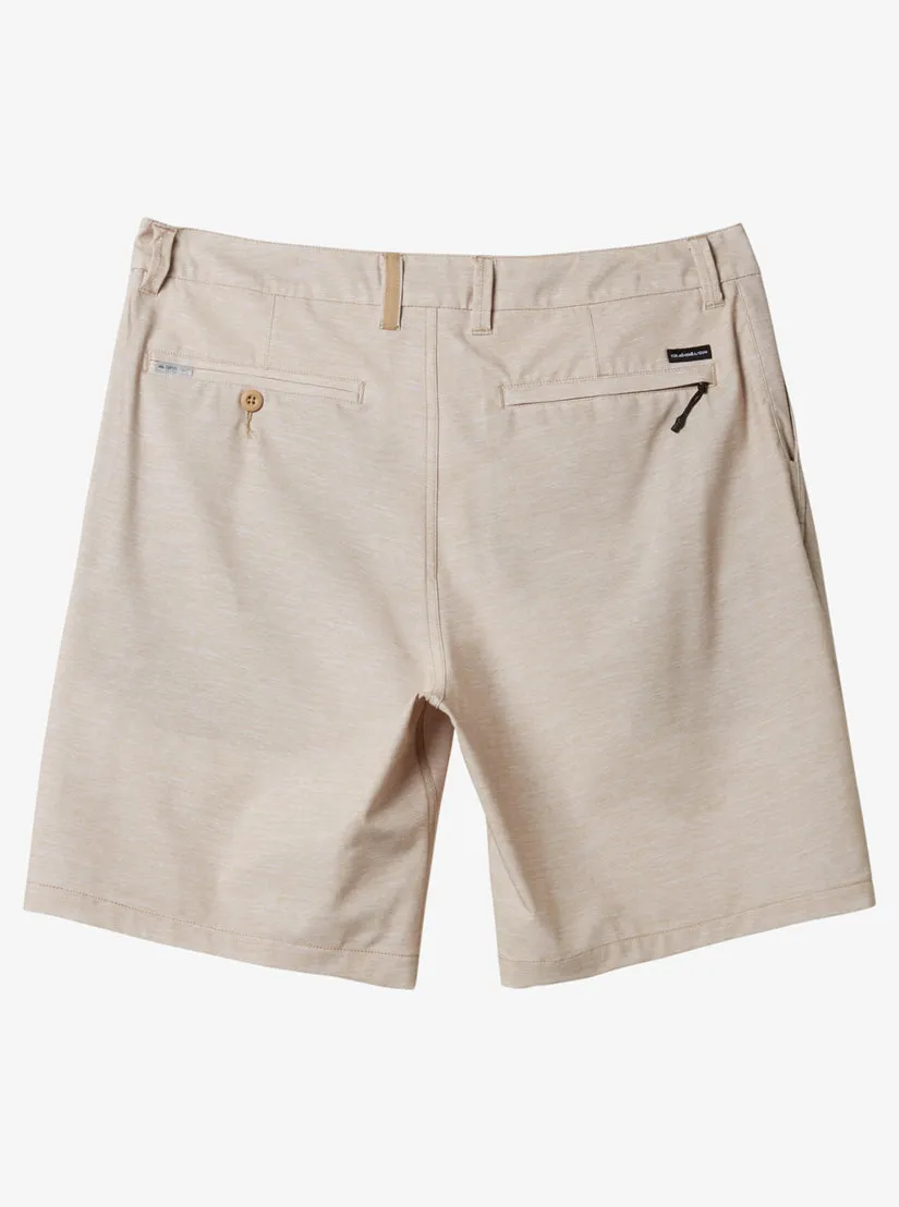 Quiksilver Mens Shorts Union Heather Amphibian 20 Hybrid