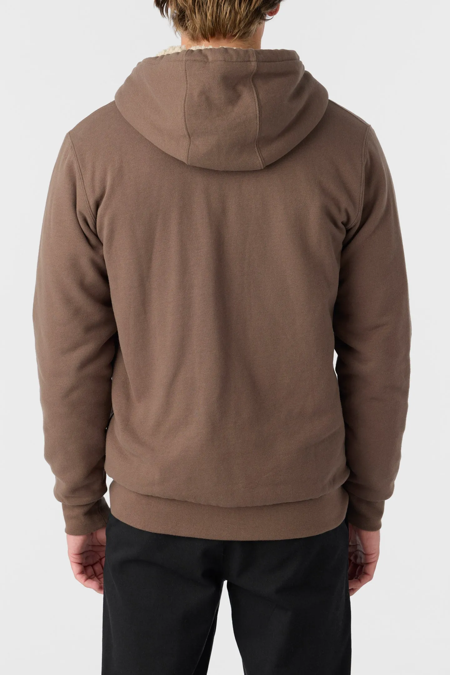 Oneill Mens Sweatshirt Fifty Two High Pile Lined Zip Fleece