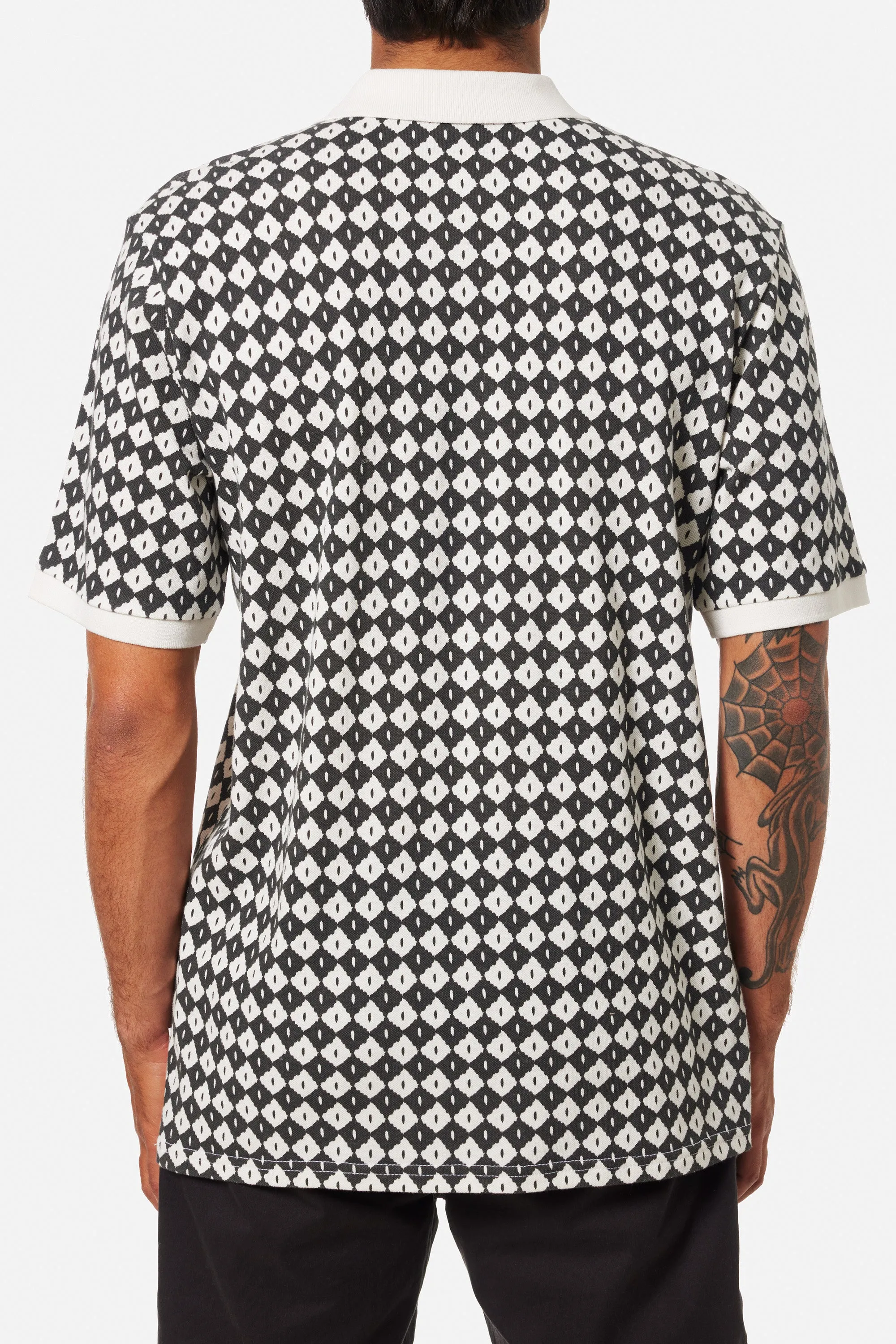 Katin Mens Knit Check Polo