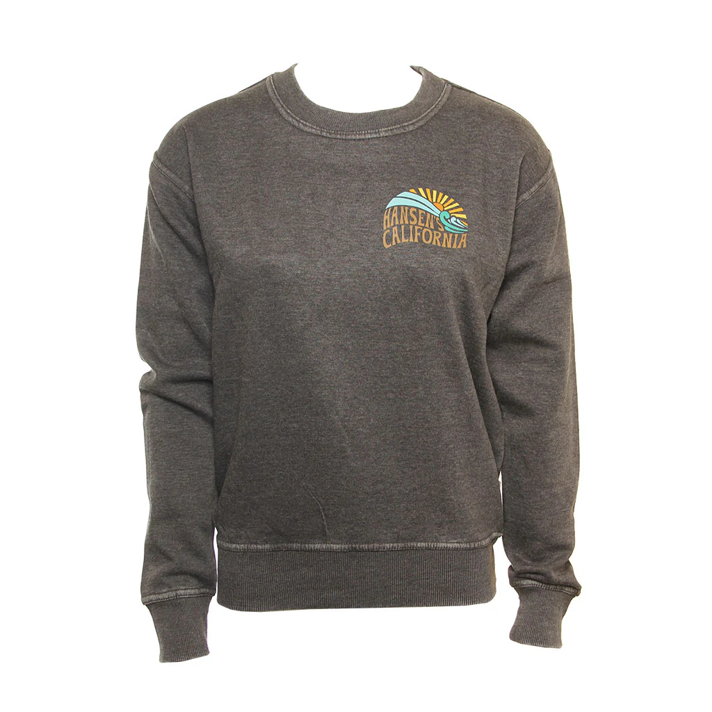Hansen Womens Sweatshirt Hansen Burnout Crew