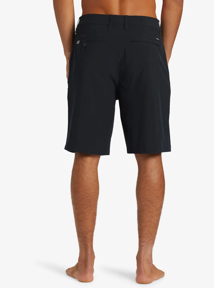 Quiksilver Mens Shorts Union Heather Amphibian 20 Hybrid