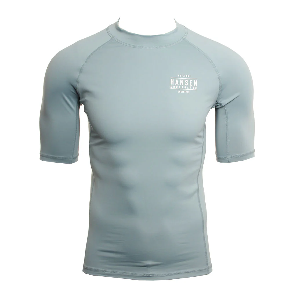 Hansen Mens Rashguard Fuse Short Sleeve