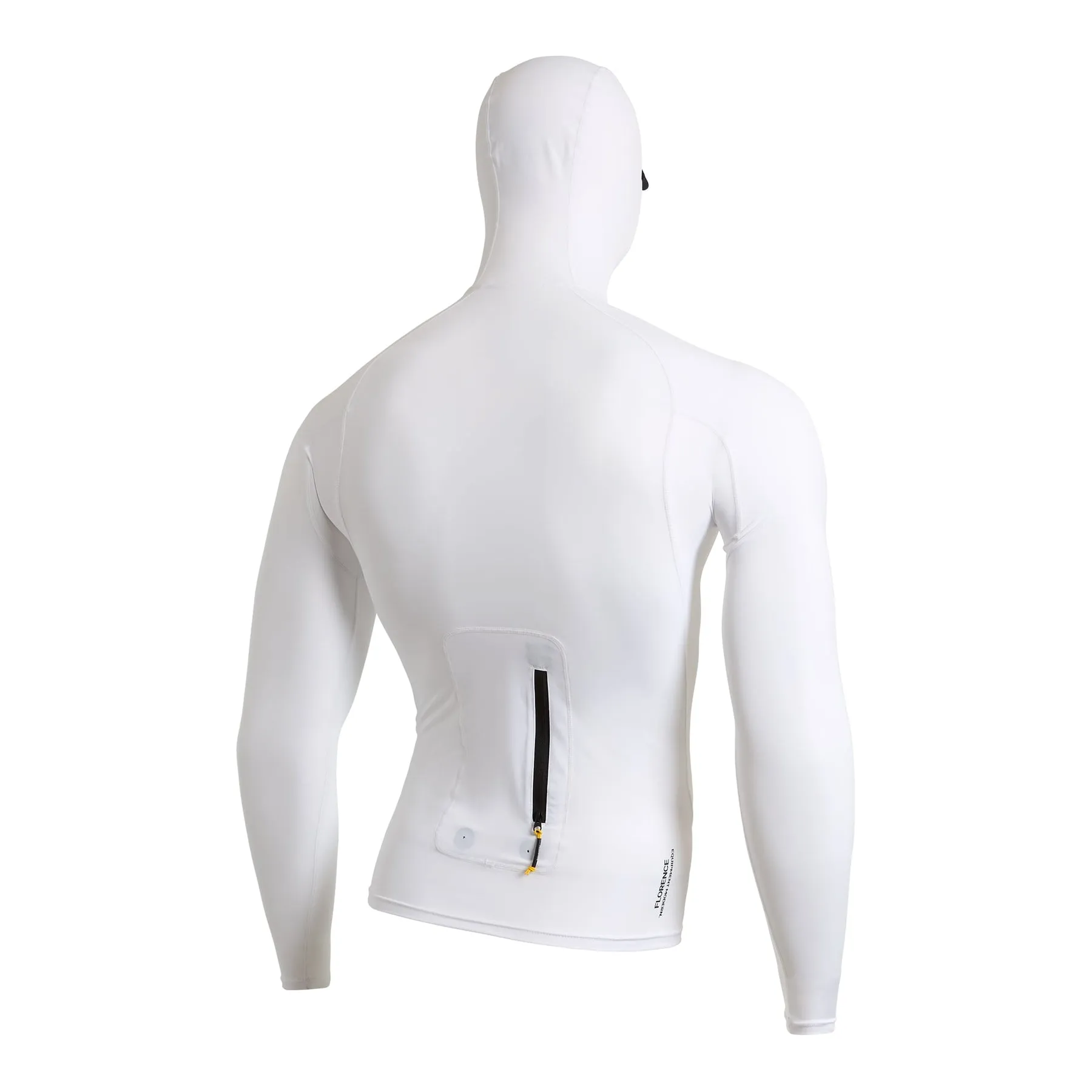 Florence Marine X Mens Rashguard Long Sleeve Utility Pocket Hooded