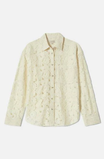 Brixton Womens Shirt East Side Boxy L/S Button Down