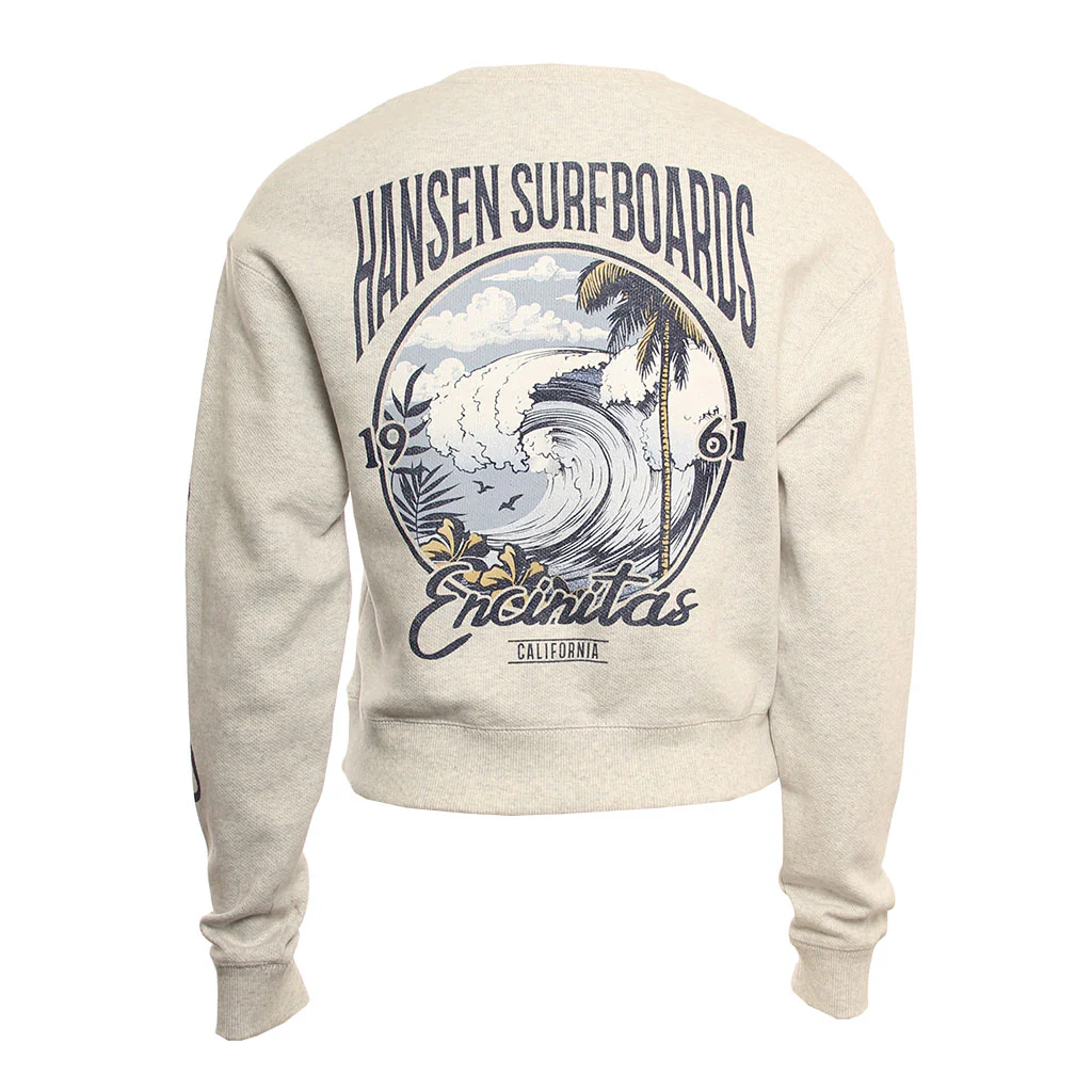 Hansen Womens Sweatshirt Forces Of Nature Crew