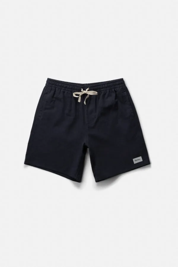 Rhythm Mens Shorts Textured Linen Jam