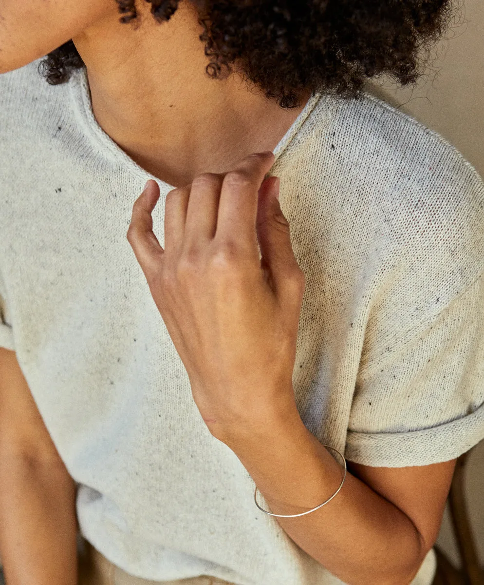 Outerknown Womens Shirt Crescent Knit Top