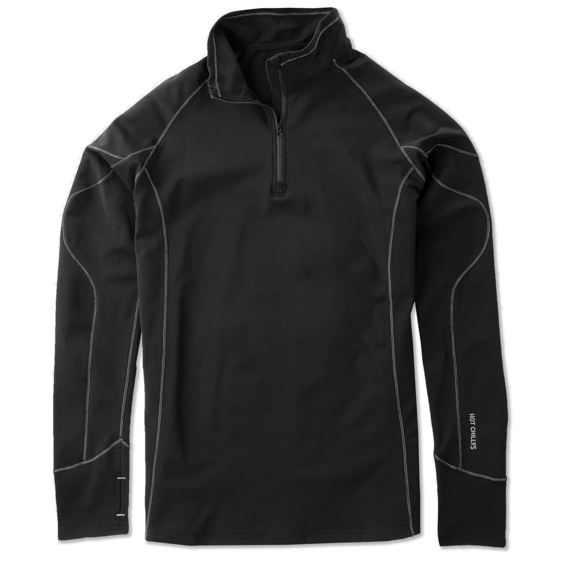Hot Chillys Mens Base Layers Micro-Elite XT Zip-T