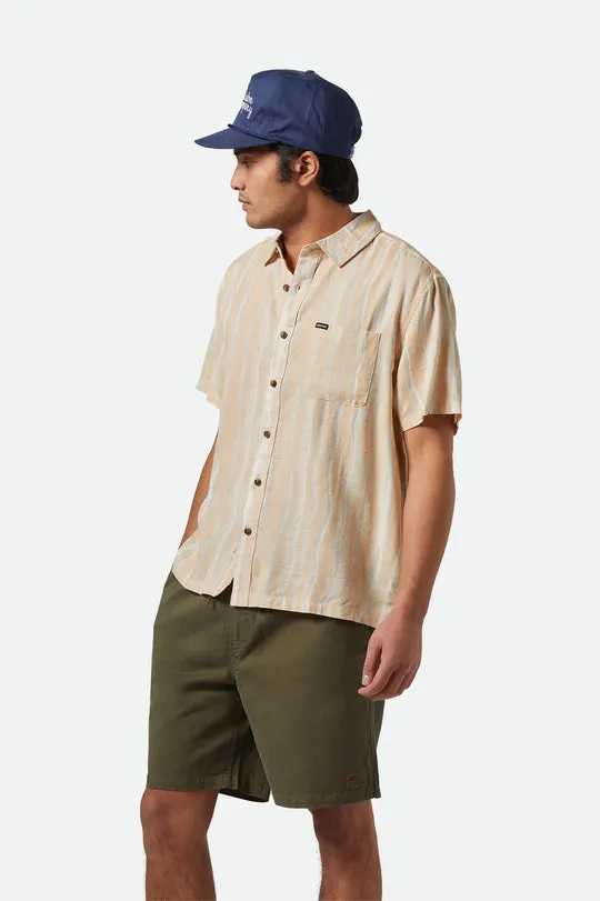Brixton Mens Woven CRU Slub Relaxed