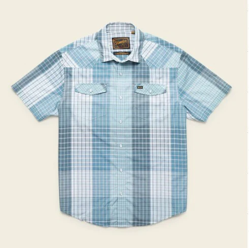 Howler Brothers Mens Woven H Bar B Snapshirt