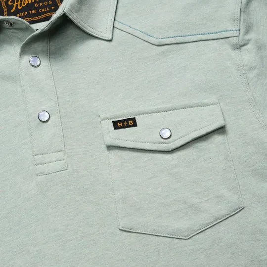 Howler Brothers Mens Knit Ranchero Polo