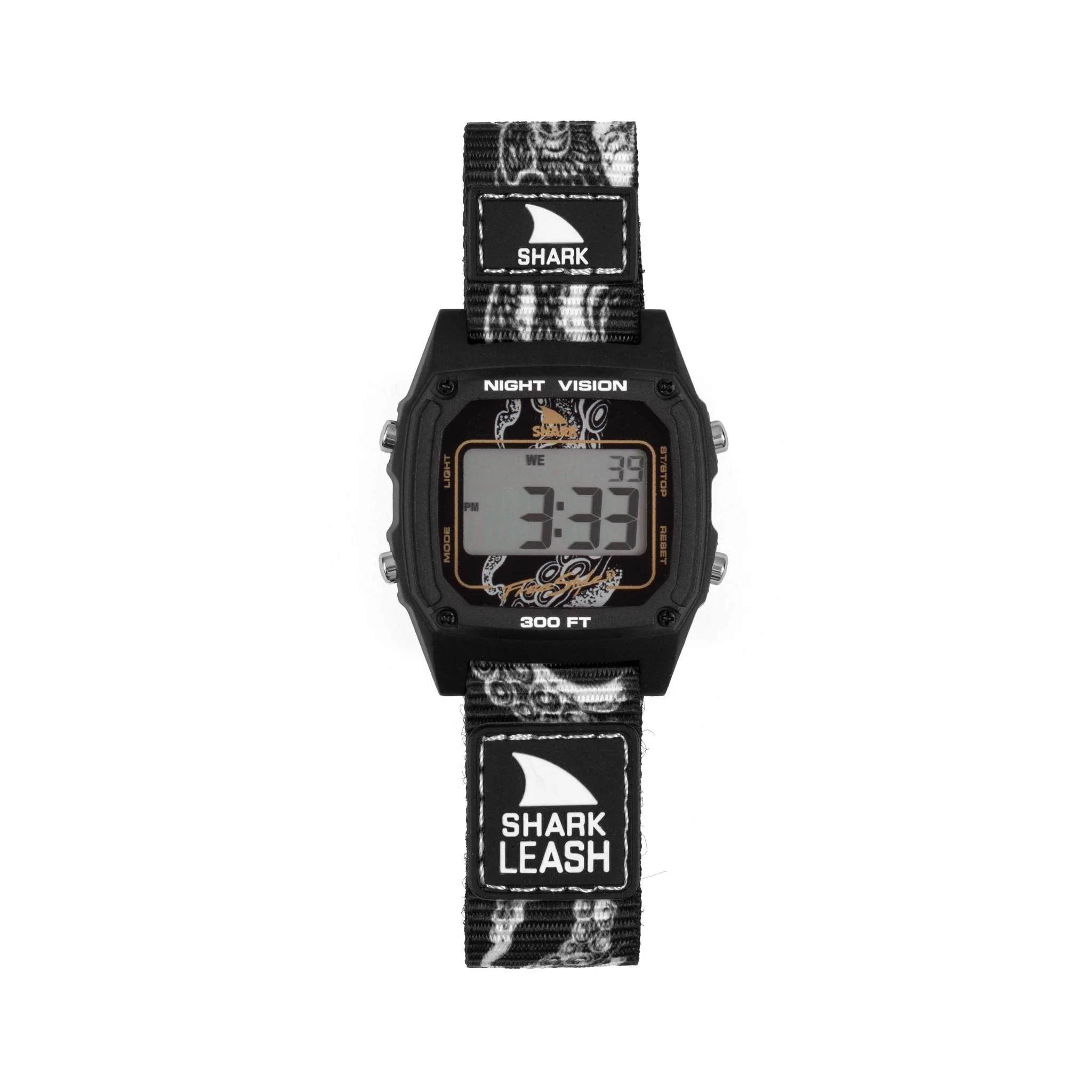 Freestyle Watch Shark Leash Octopus Black