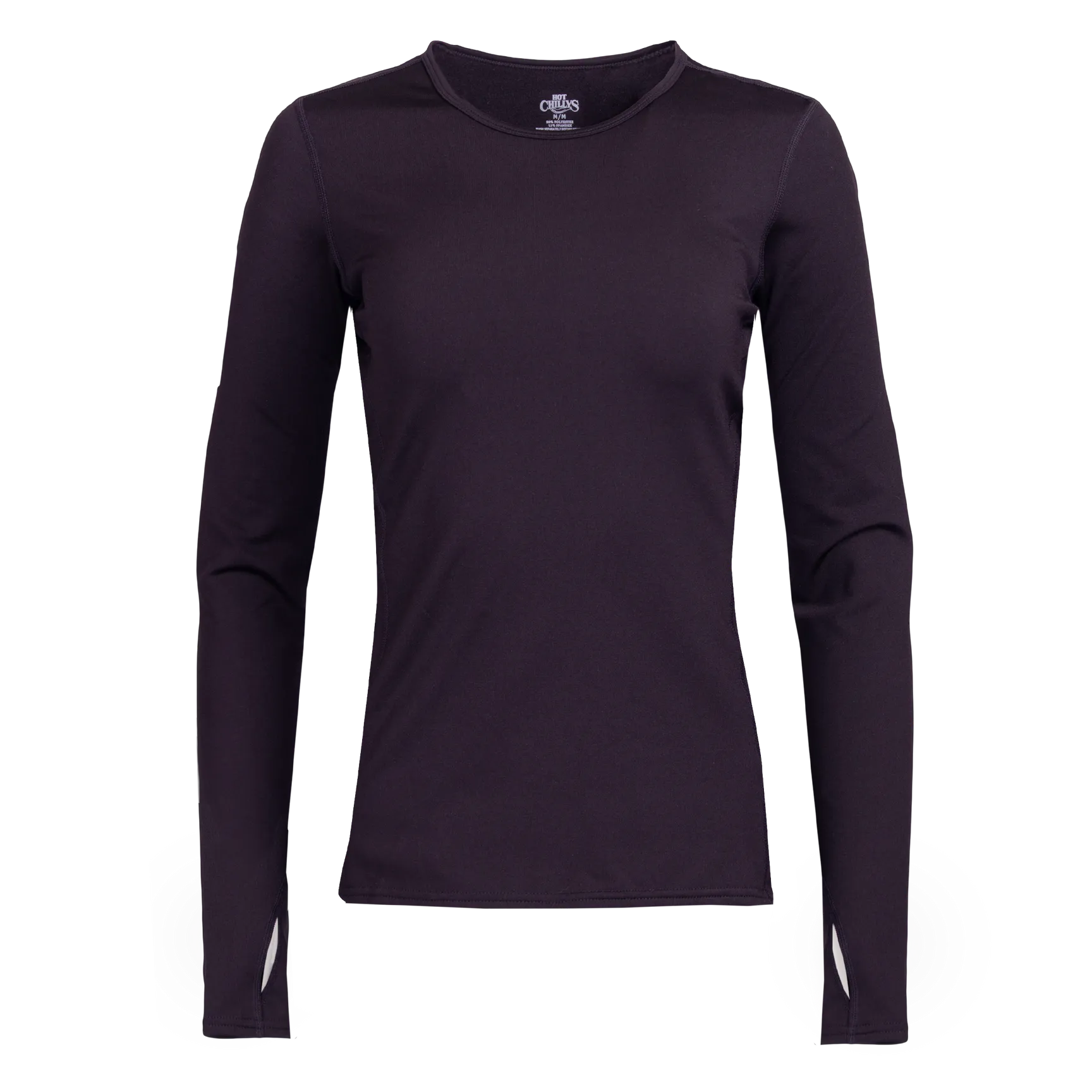 Hot Chillys Womens Snow Layers Micro-Elite Chamois Crewneck