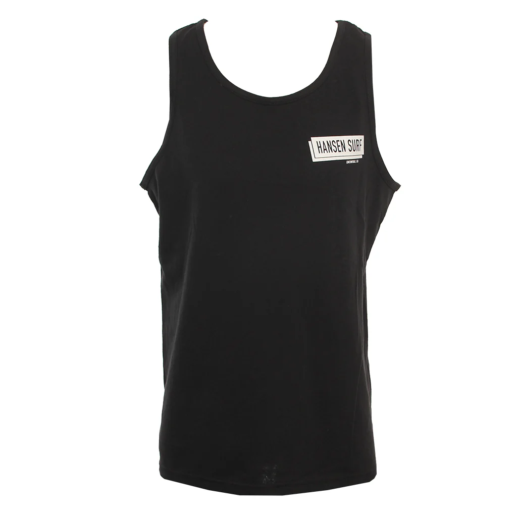 Hansen Mens Tank Top Brick