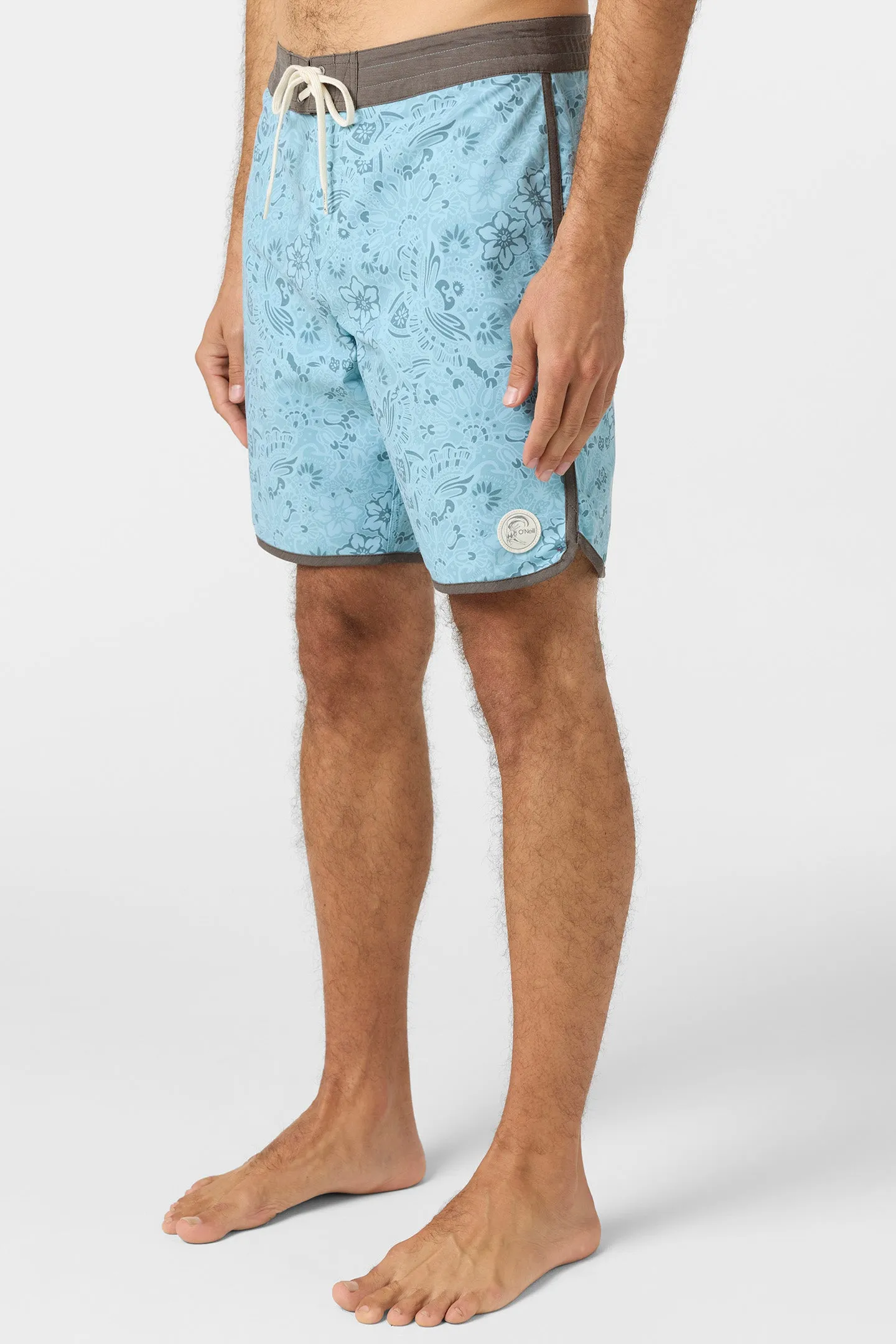 Oneill Mens Boardshorts OG Print Scallop 18