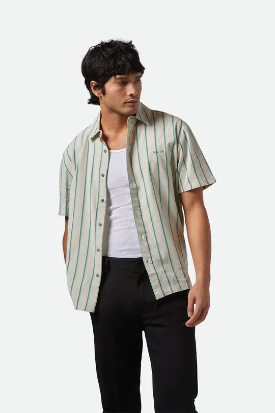 Brixton Mens Woven CRU Stripe Relaxed
