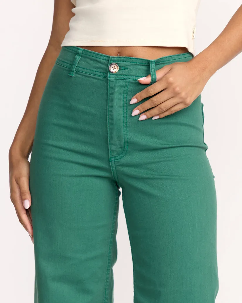 Billabong Womens Pants Free Fall High-Waist