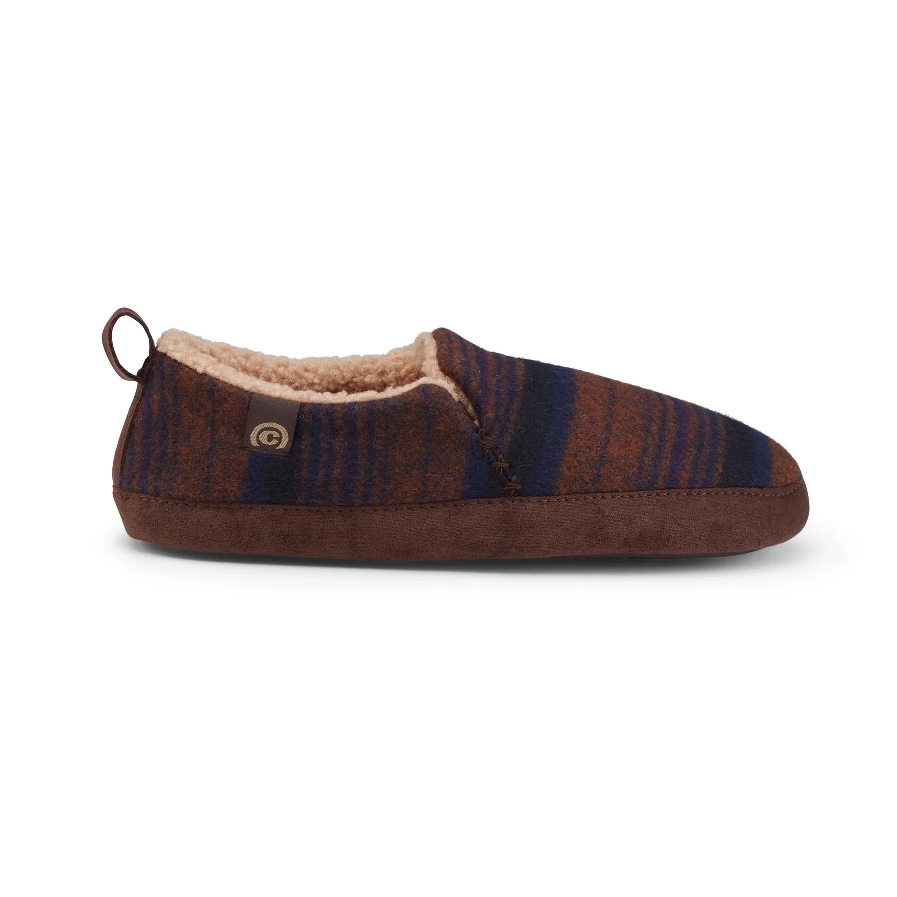 Cobian Mens Slippers Borrego Moccasin