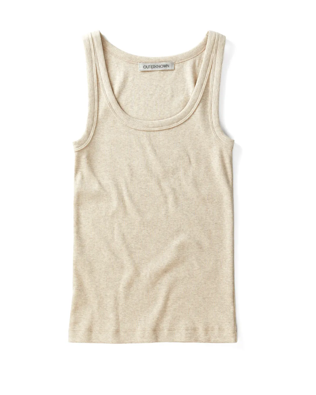 Outerknown Womens Tank Top Sojourn Ribbed