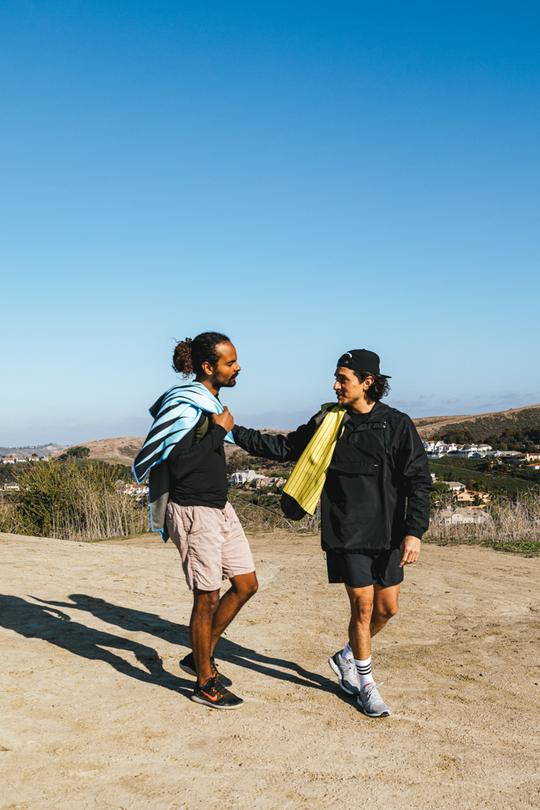 Nomadix Towel Heat Wave Blue Green