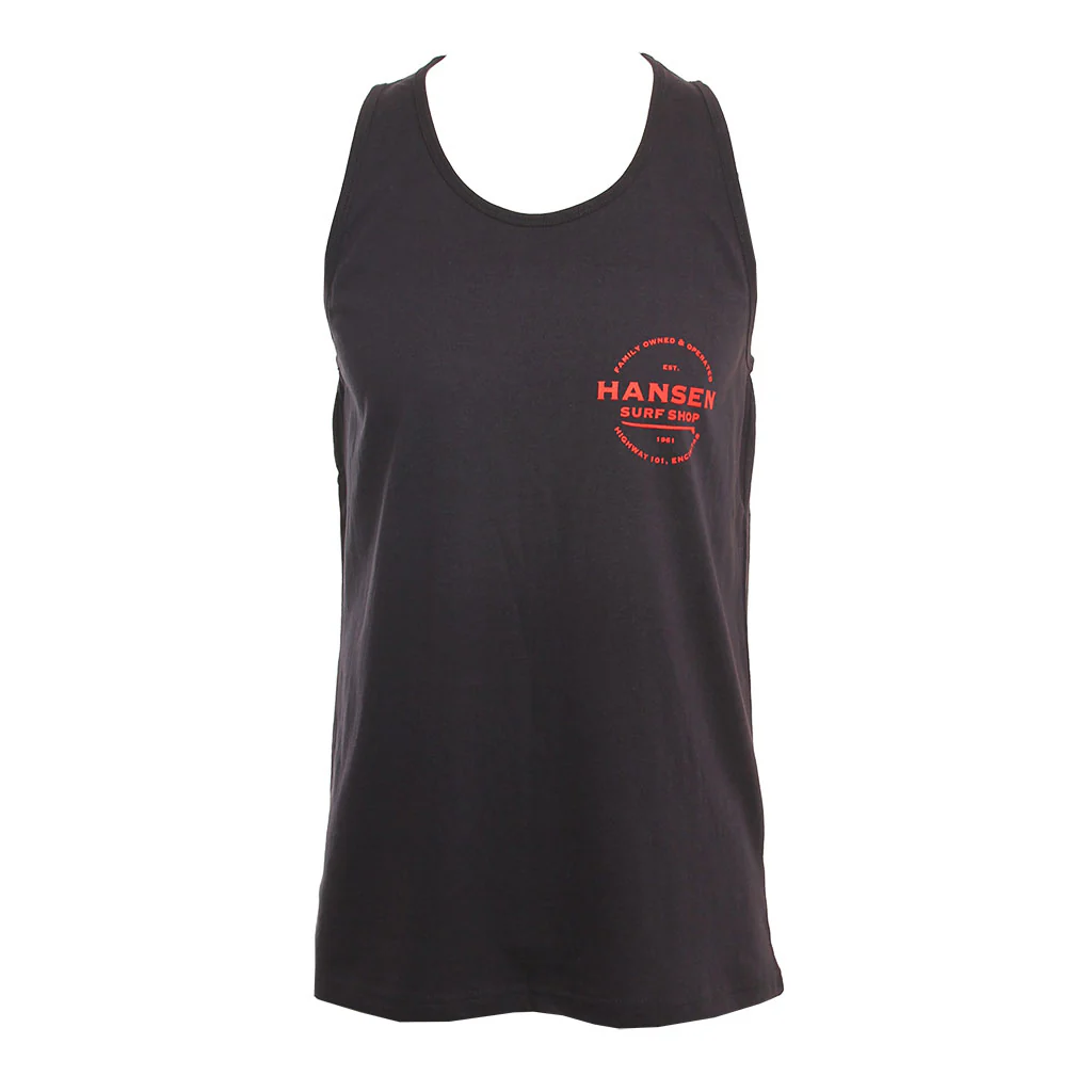 Hansen Mens Tank Top Highway