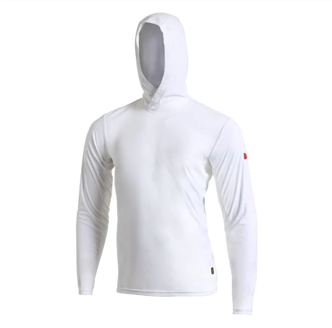 Florence Marine X Mens Shirt Sun Pro LS Crossover Hooded UPF