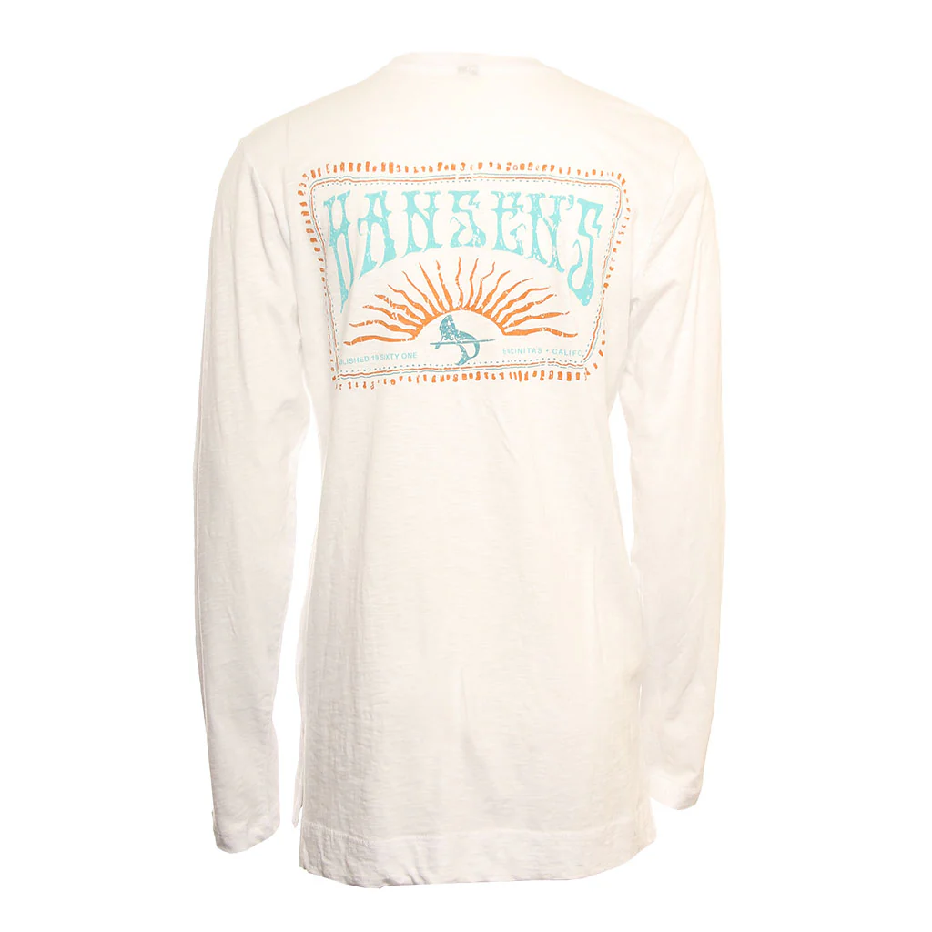 Hansen Womens Shirt Jimmy Jon Long Sleeve Crew