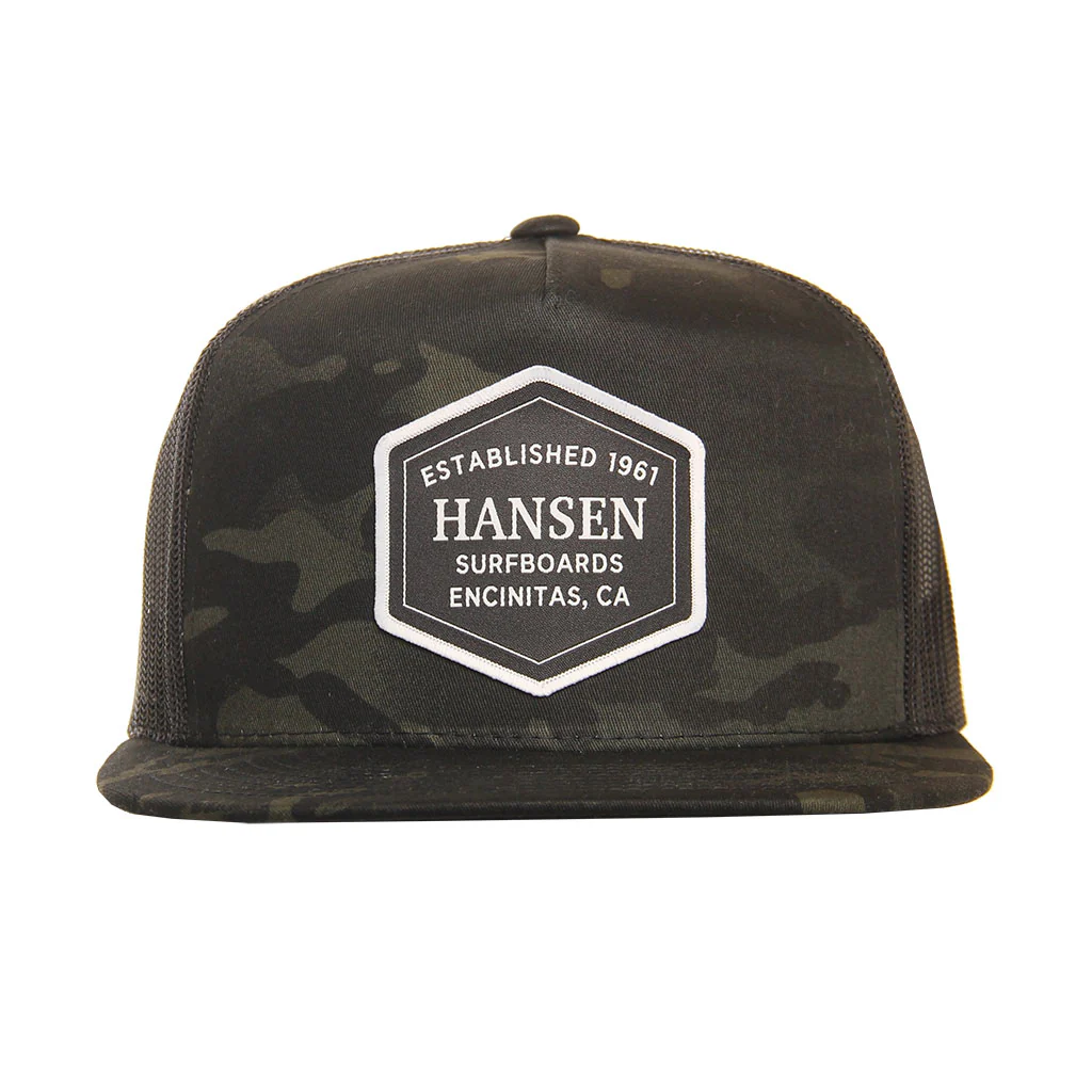 Hansen Hat Established Patch Trucker