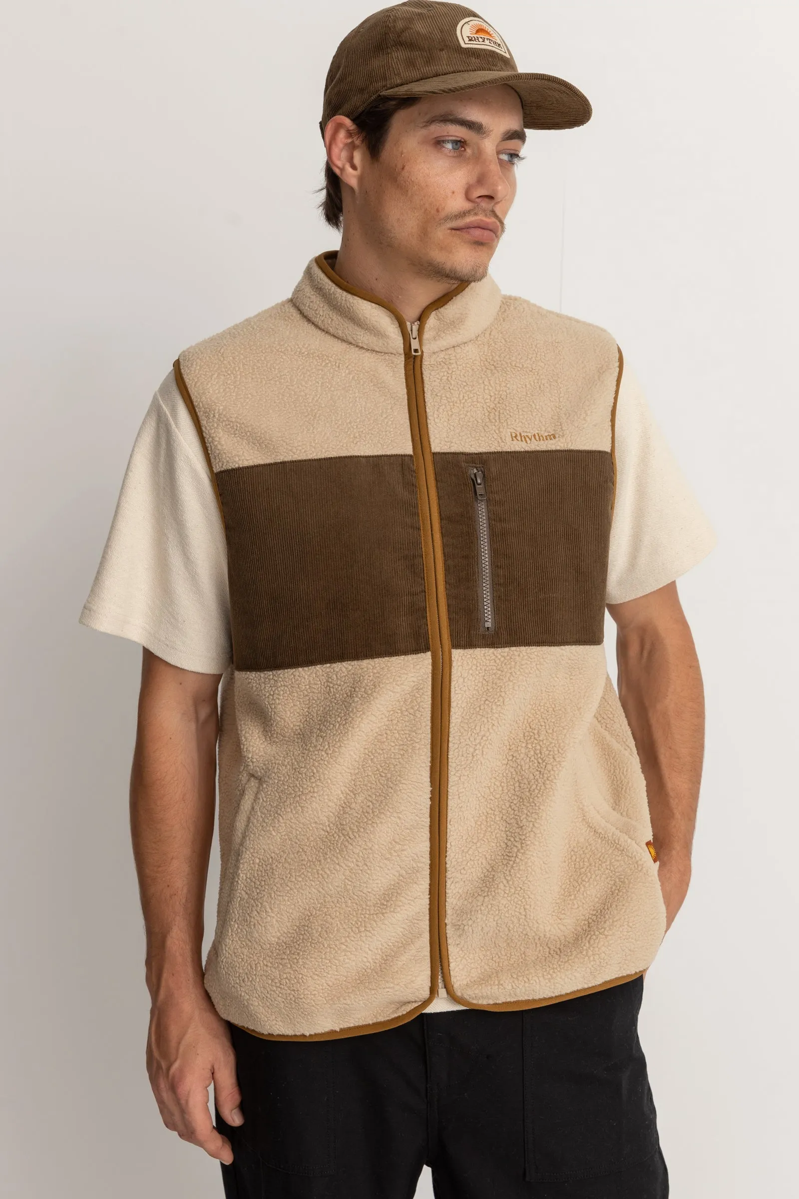 Rhythm Mens Jacket Tamas Vest