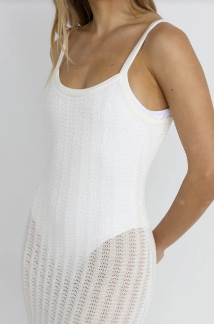 Rhythm Womens Dress Gemma Knit Midi