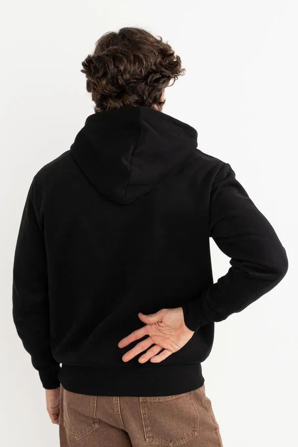 Rhythm Mens Sweatshirt Grange Fleece Hood