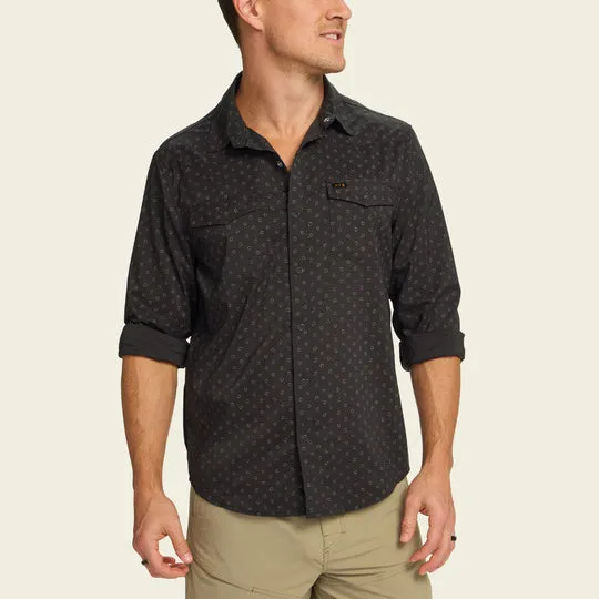 Howler Brothers Mens Woven H Bar B Tech Longsleeve