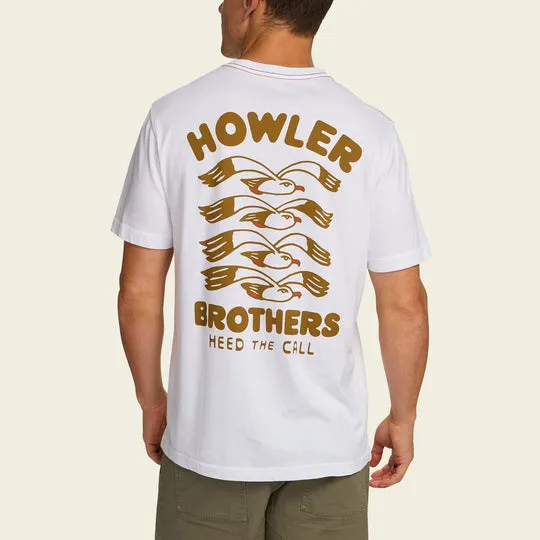Howler Brothers Mens Shirt Flocka Seagulls