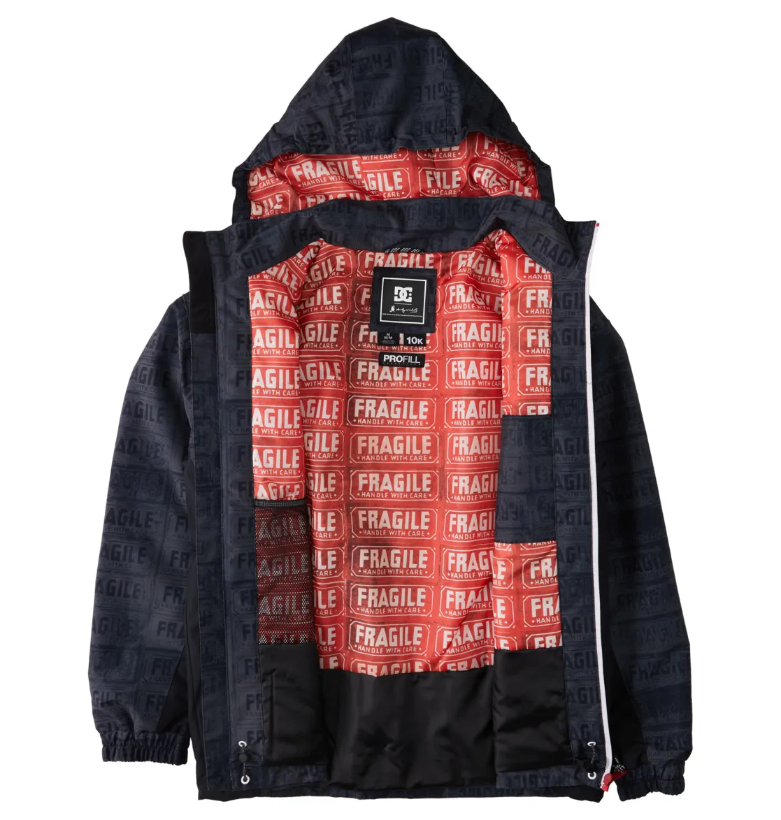 DC Mens Snow Jacket Andy Warhol x DC Shoes Vista