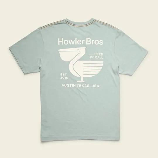 Howler Brothers Mens Shirt Pelican Postage