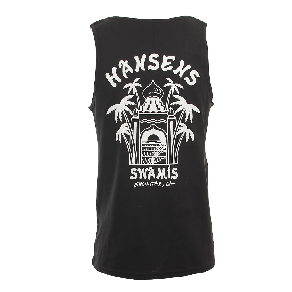 Hansen Mens Tank Top Surf Temple