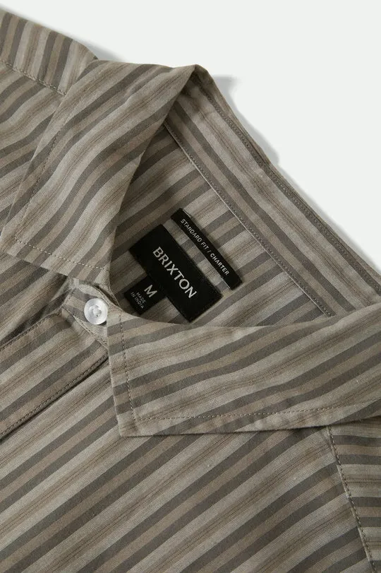 Brixton Mens Woven Charter Stripe