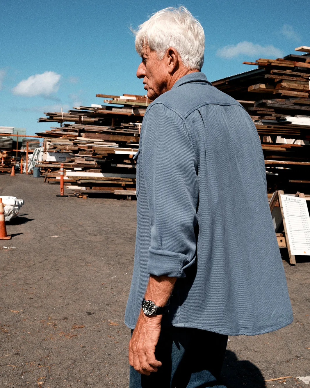 Outerknown Mens Shirt Chroma Blanket