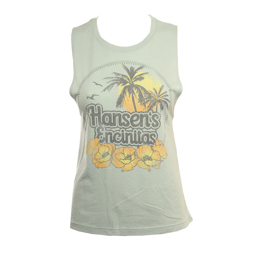 Hansen Womens Tank Top Poppy