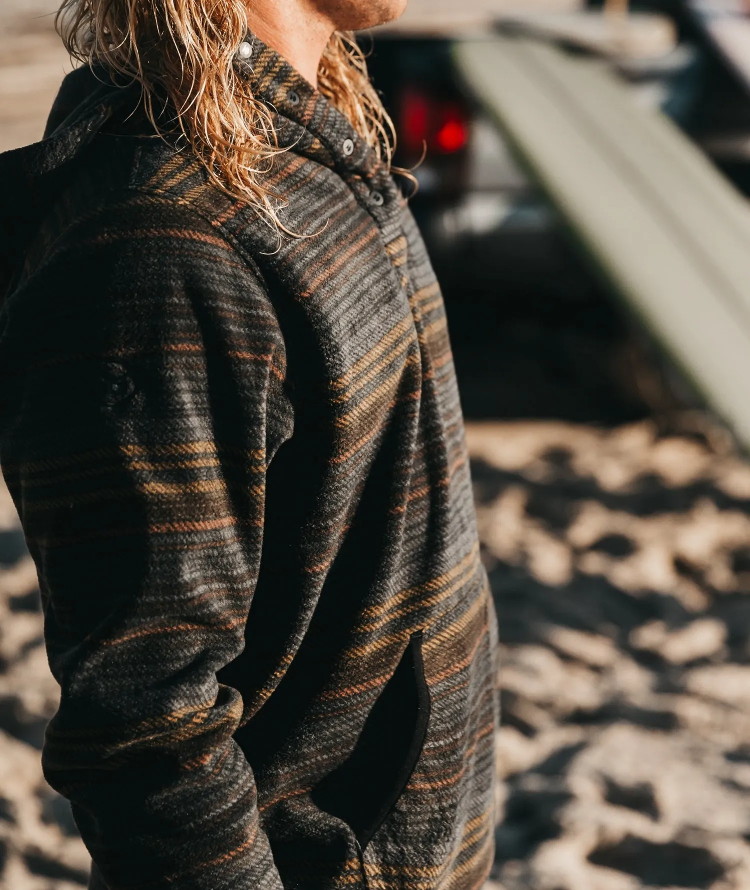 Jetty Mens Sweatshirt Quintin Fleece Hoodie