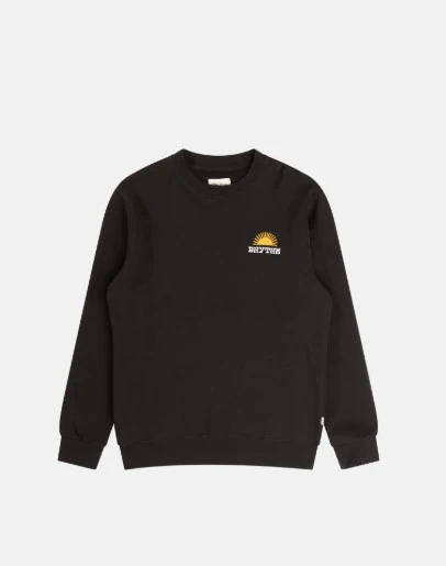 Rhythm Mens Sweatshirt Awake Fleece Crew