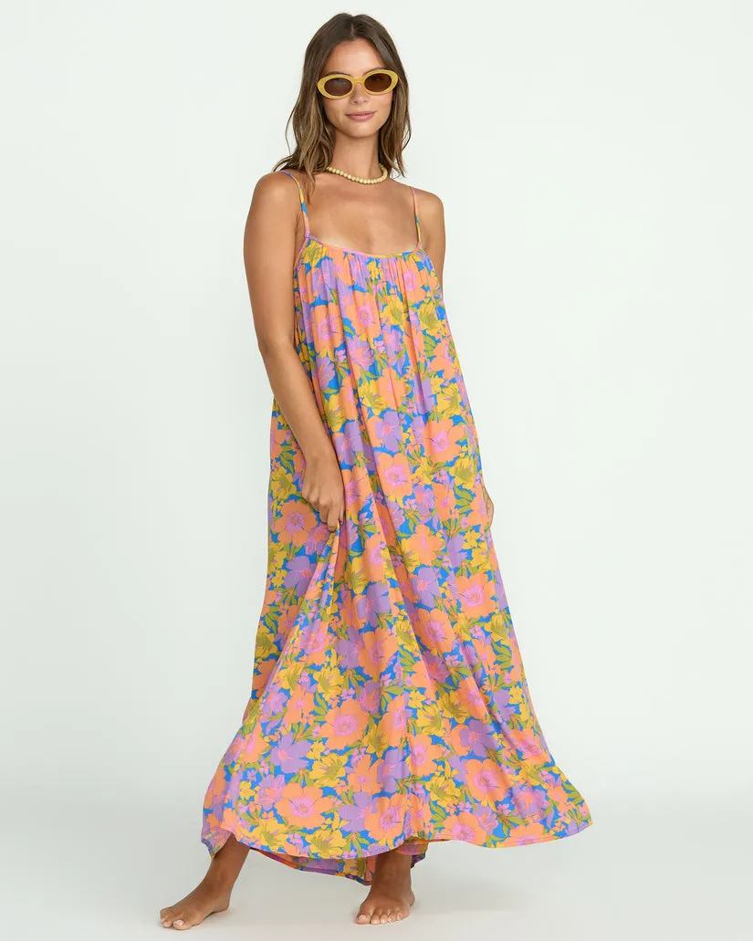 Billabong Womens Dress Sandy Cove Maxi