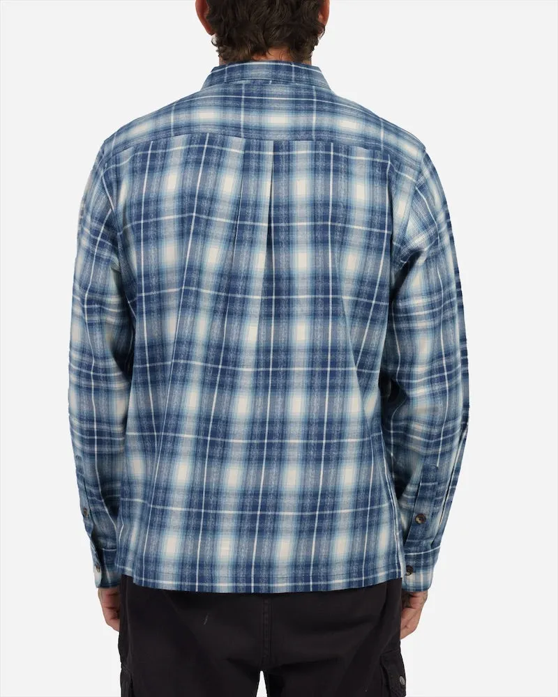 Lost Mens Shirt Shacked Long Sleeve Flannel