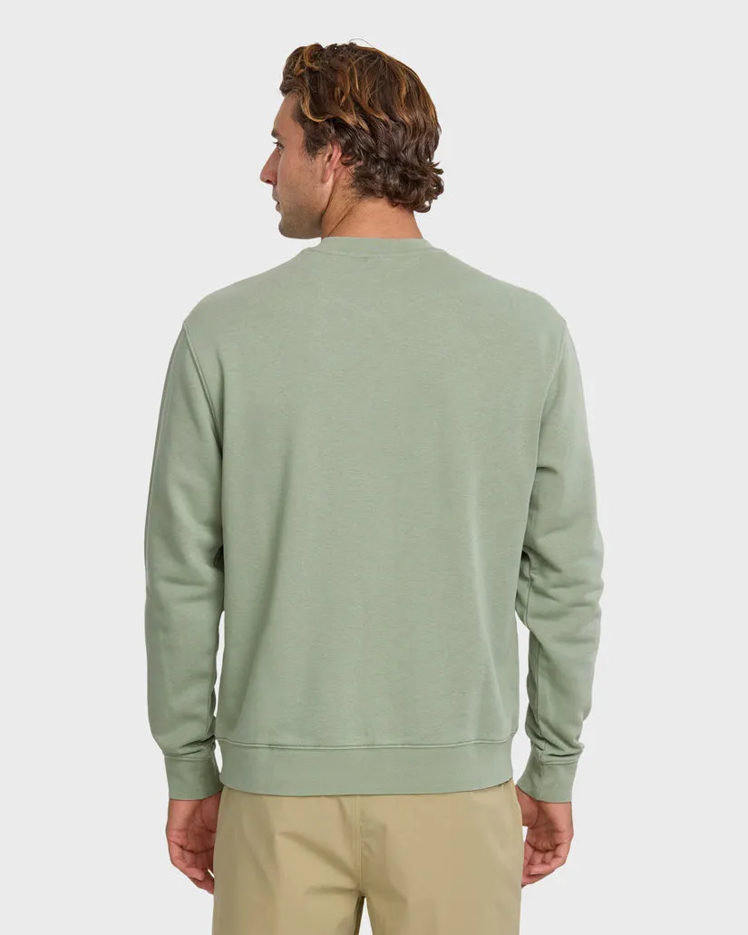 Quiksilver Mens Sweatshirt Saltwater Crewneck