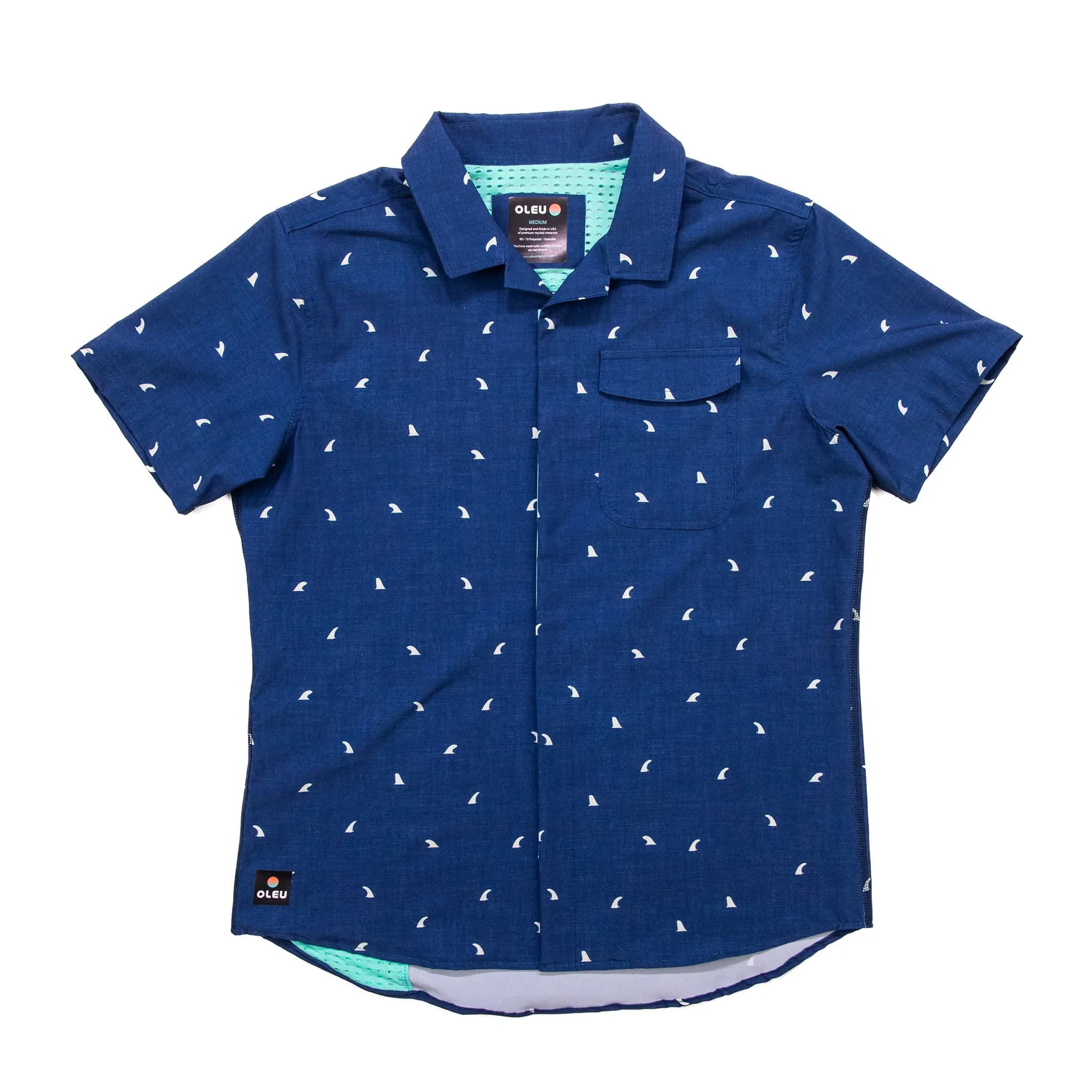 OLEU Mens Shirt Neptune UPF50