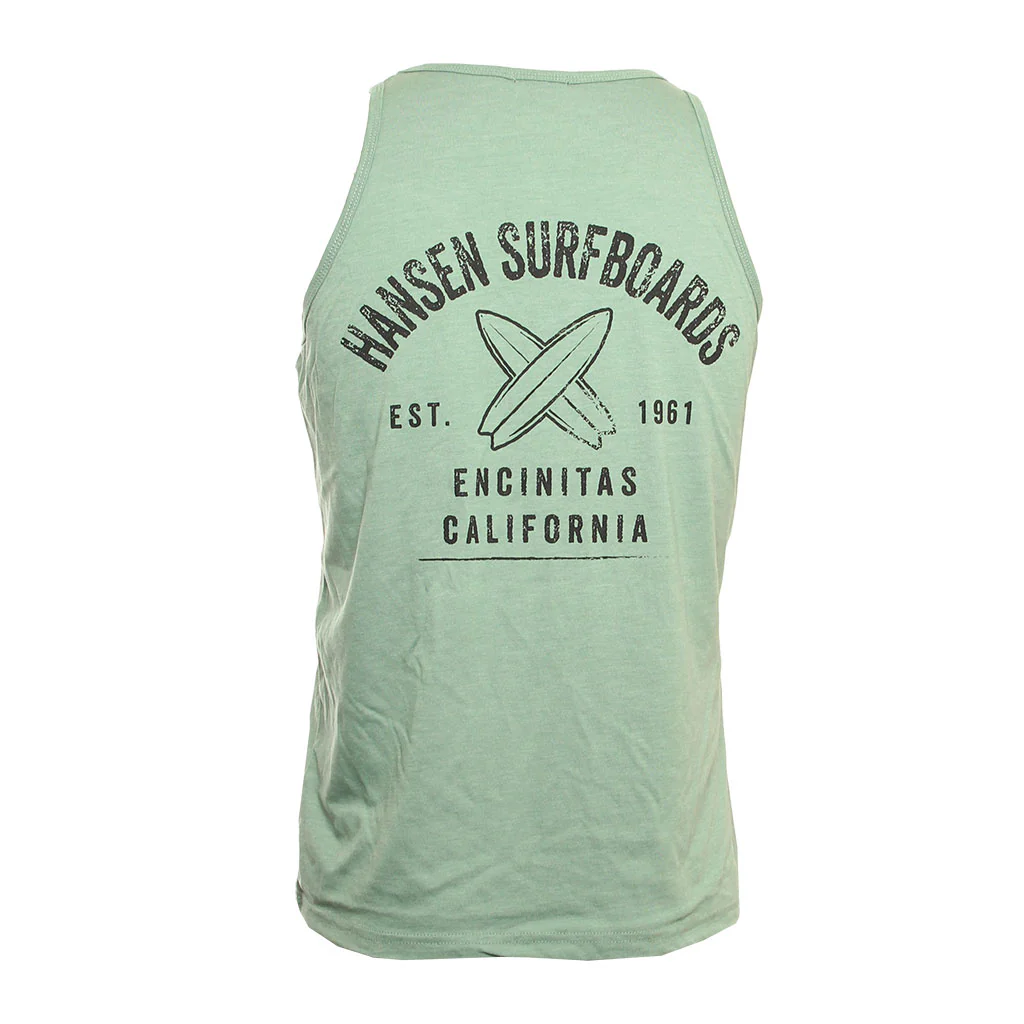 Hansen Mens Tank Top Marks The Spot