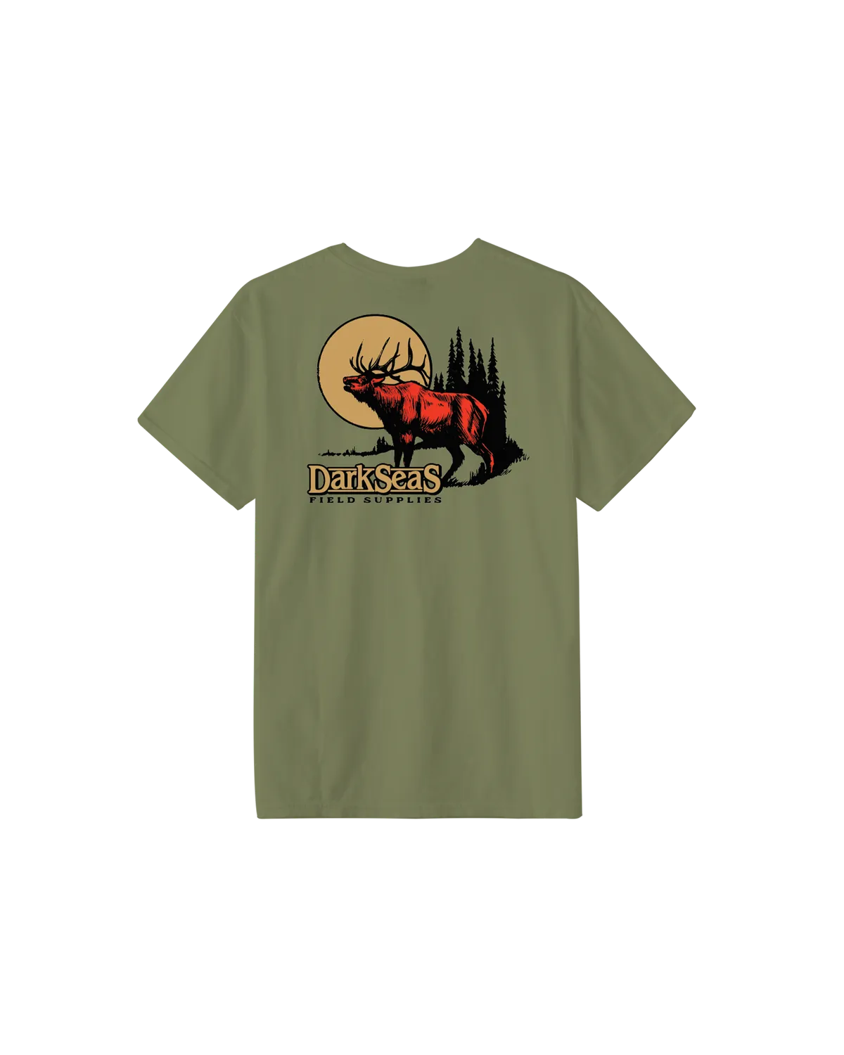 Dark Seas Mens Shirt Parklands Pigment