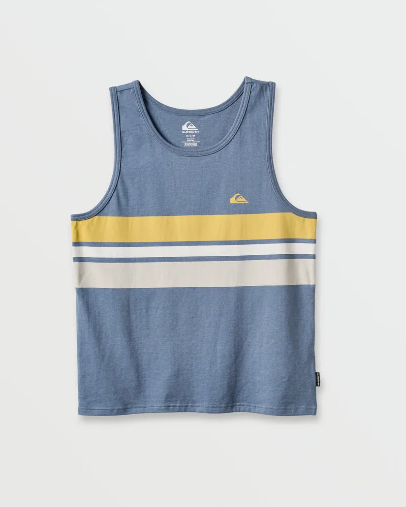 Quiksilver Mens Tank Top Og Stripe