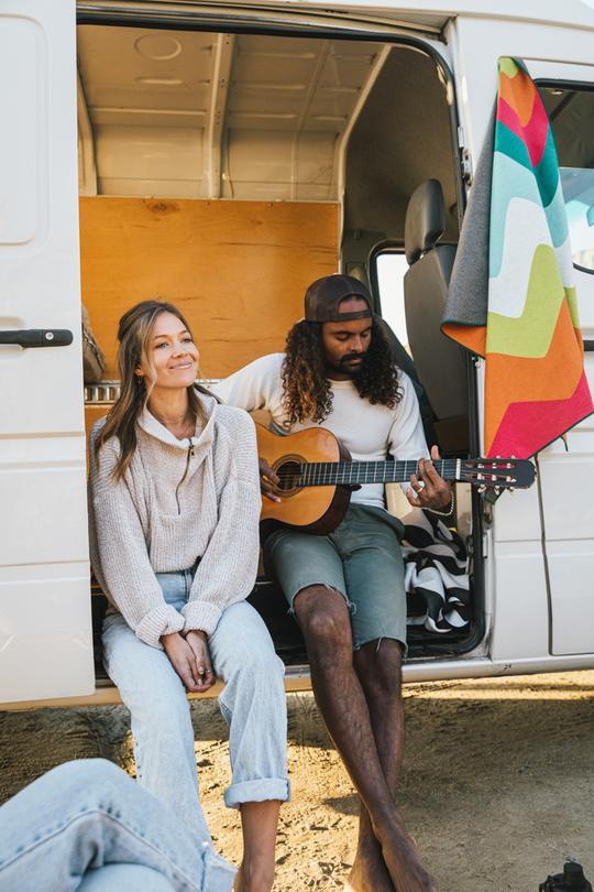 Nomadix Towel Melt Green Pink