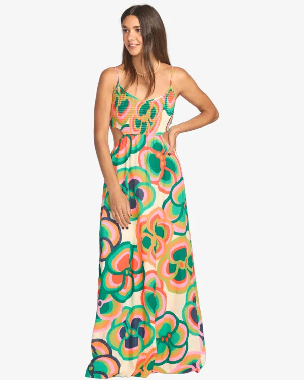 Billabong Womens Dress Mami Wata True Desire Maxi